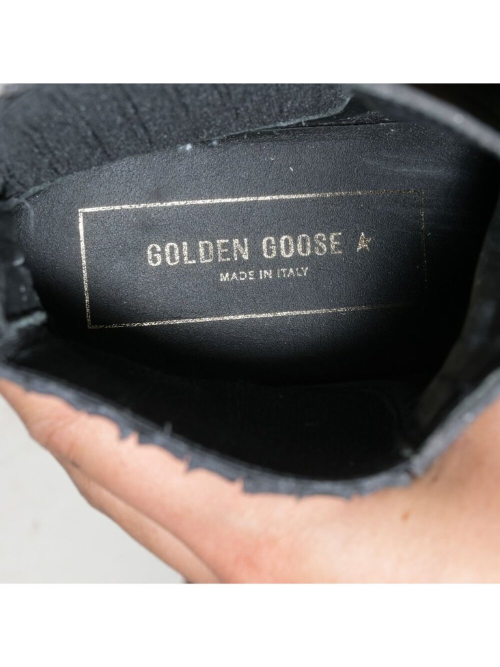 Golden Goose Black Leather Western Chelsea Ankle Boots Italy Womens 39 - Picture 6 of 9